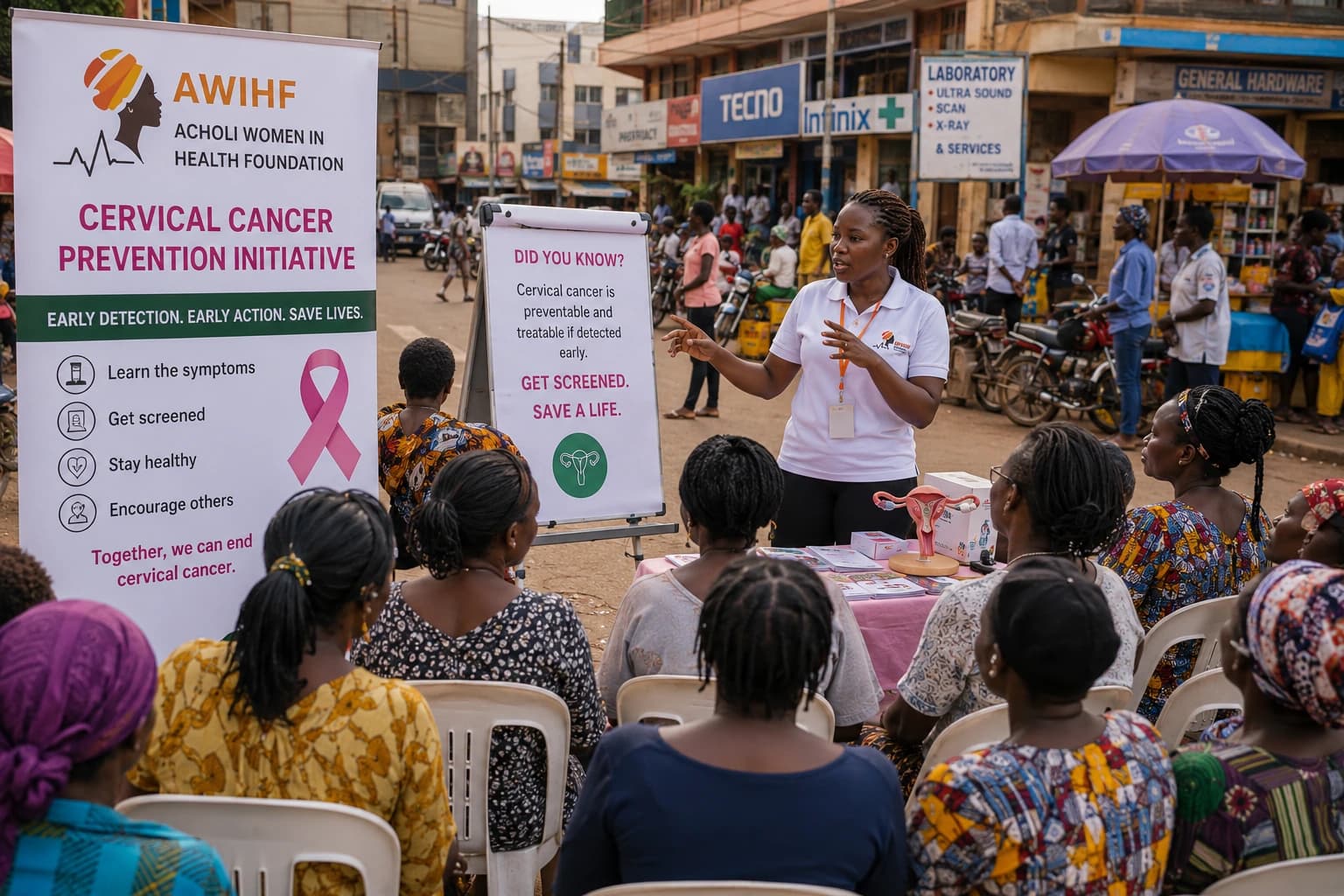 Extending Cervical Cancer Screening & Diagnosis Literacy